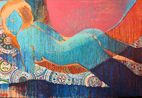 "Mylady de Winter 3", 125x86cm, Preis* €2600,-