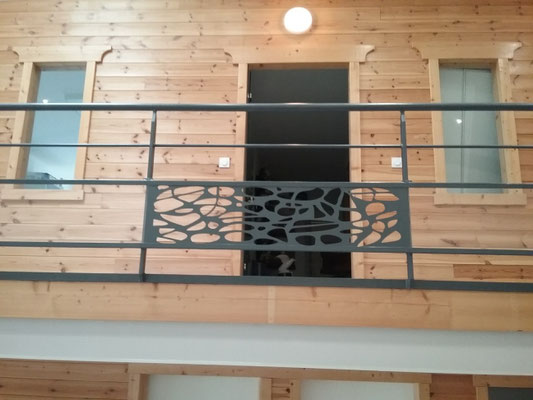Garde corps sur mesure moderne Hautes-Alpes