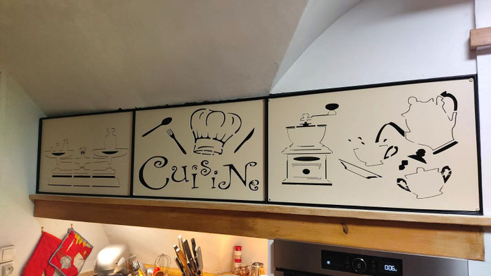 Rénovation cuisine menuiserie métallique avant/après