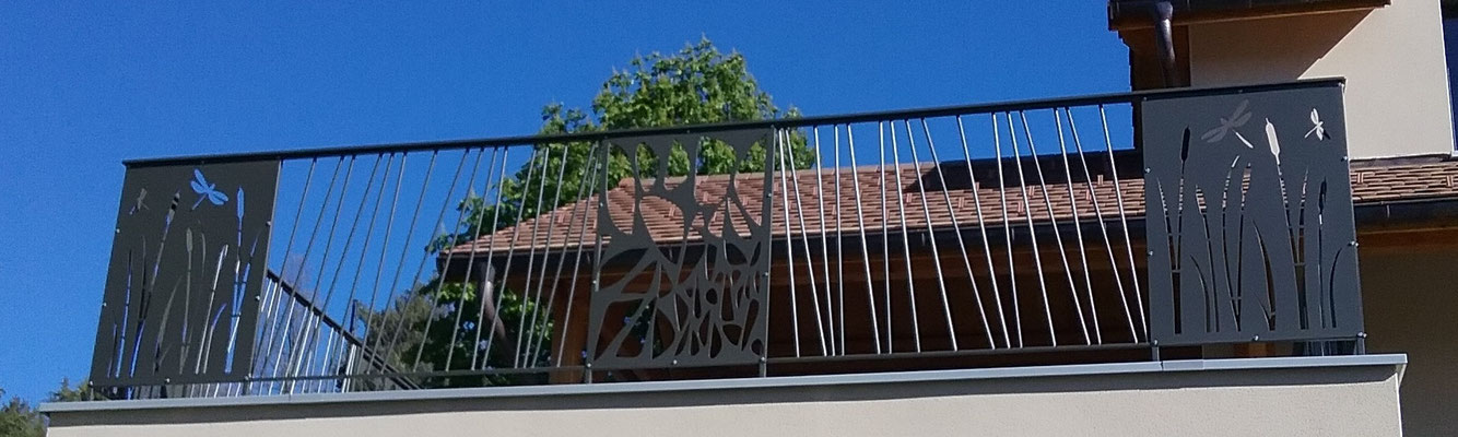 Garde corps moderne, Hautes-Alpes