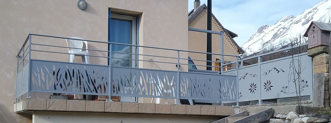 Métallerie Hautes-Alpes, Rénovation balcon