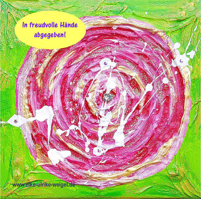 Abgegeben - Handgemaltes Acrylbild ♥ www.elke-ulrike-weigel.de