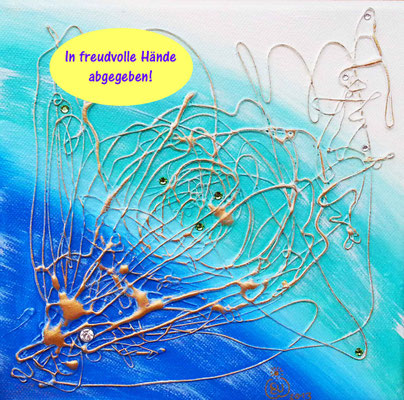 Abgegeben - Handgemaltes Acrylbild ♥ www.elke-ulrike-weigel.de