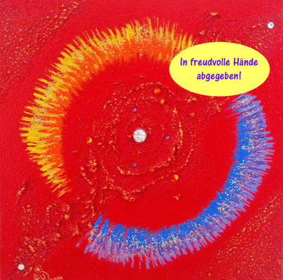 Abgegeben - Handgemaltes Acrylbild ♥ www.elke-ulrike-weigel.de