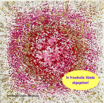 Abgegeben - Handgemaltes Acrylbild ♥ www.elke-ulrike-weigel.de
