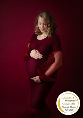 Luxury maternity portrait created for women who want to be seen