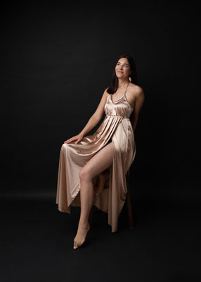 Luxury boudoir album designed like an art book