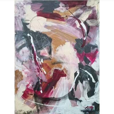 Rosie / 16"x20" / Acrylic on canvas / AVAILABLE
