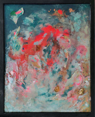 Untitled / 16x20x1 / 2024 / Mixed Media