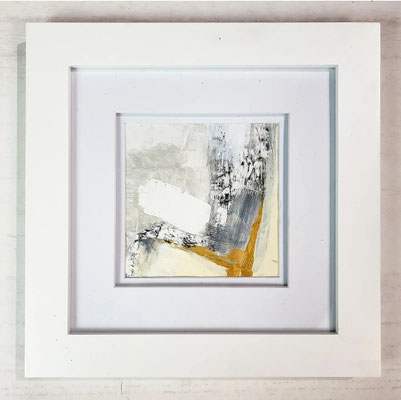 SOLD- 8"x8"/ Colorful Mini Abstract #16