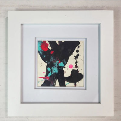8"x8"/ Colorful Mini Abstract #11