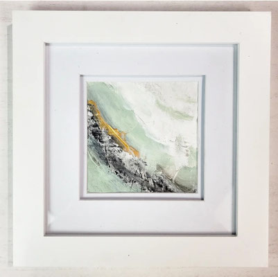 SOLD- 8"x8"/ Colorful Mini Abstract #20