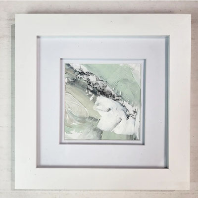 SOLD - 8"x8"/ Colorful Mini Abstract #14