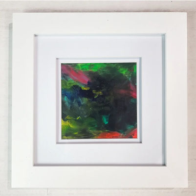 8"x8"/ Colorful Mini Abstract #8