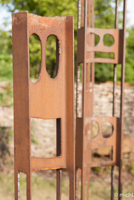 Sculptures en acier