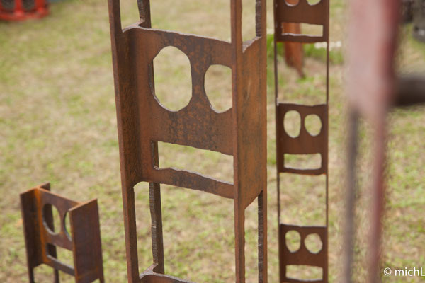 Sculptures en acier