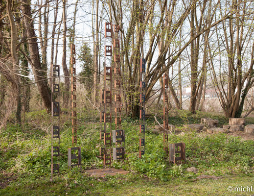 Sculptures en acier