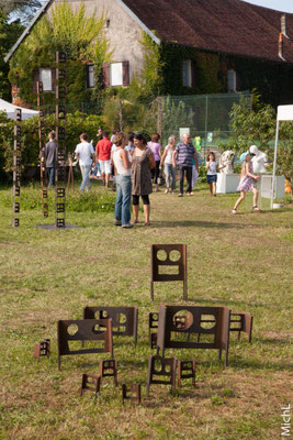 Sculptures en acier