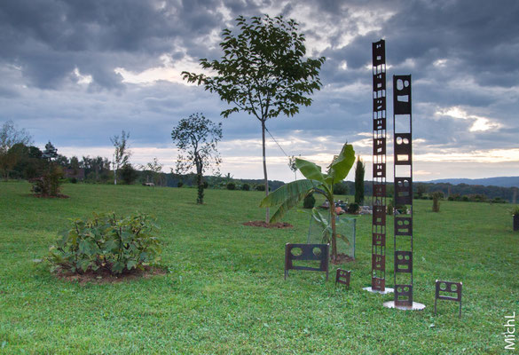 Sculptures en acier
