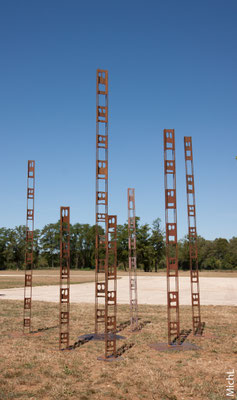 Sculptures en acier