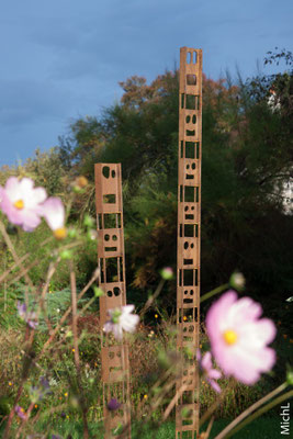 Sculptures en acier