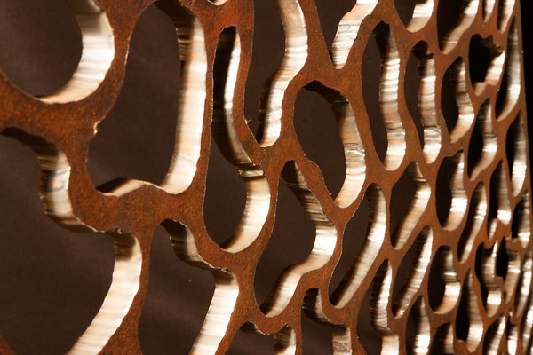 Sculpture en acier