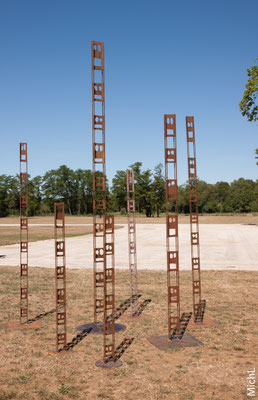 Sculptures en acier