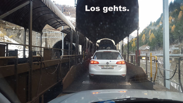 Und los gehts