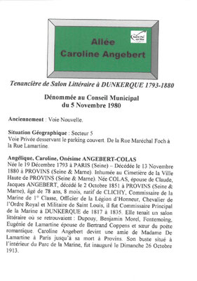 Allée Caroline Angebert