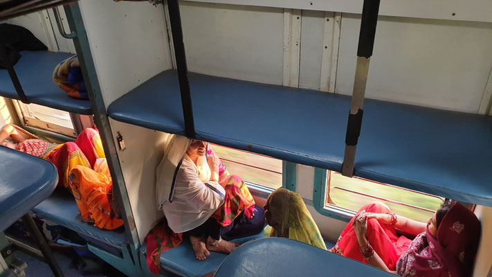 Indien Zugfahrt