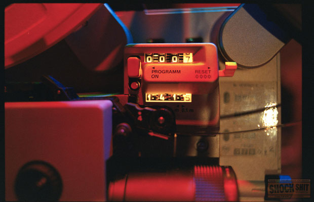 Stock Footage: Bauer P8 M Selecton 16mm Projector