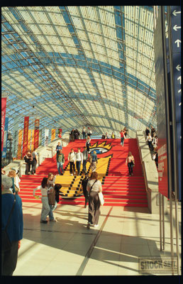 Buchmesse Leipzig, fotografiert auf Silbersalz35 / 500T Film.