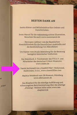 Danke an CineStill Film für die Arbeit an „Blackfin Boys II – Die Hölle soll warten“