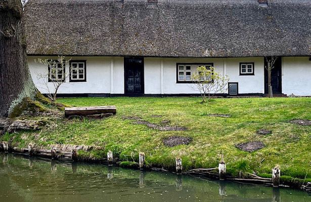 Kahnfahrt  in Burg Spreewald - Simmchen an Kreuz