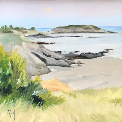 Huile sur contreplaqué, 20x20cm, 2023