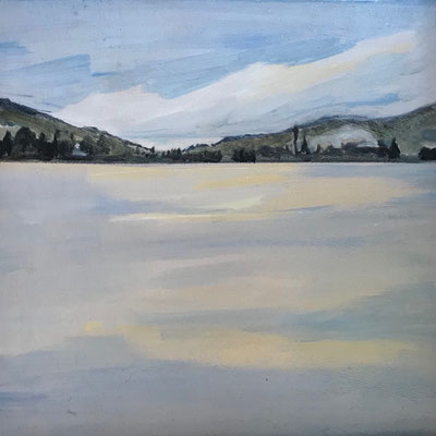 Huile sur contreplaqué, 20x20cm, 2019