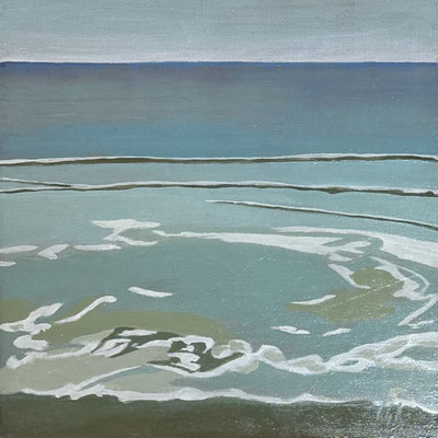 Huile sur contreplaqué, 20x20cm, 2019-24