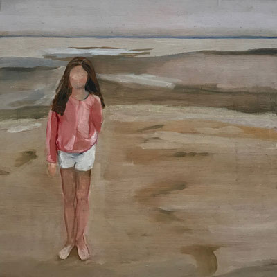 Huile sur contreplaqué, 20x20cm, 2019