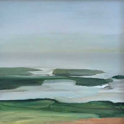 Huile sur contreplaqué, 20x20cm, 2019, collectionné