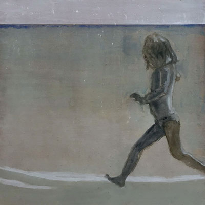 Huile sur contreplaqué, 20x20cm, 2019, collectionné
