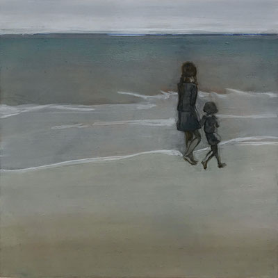 Huile sur contreplaqué, 20x20cm, 2019