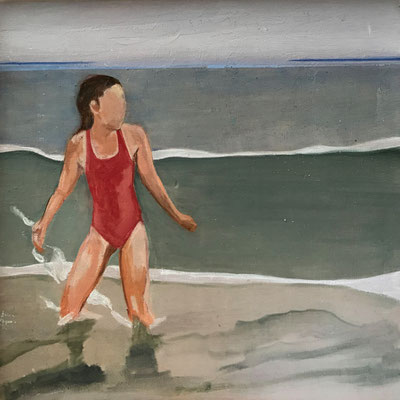 Huile sur contreplaqué, 20x20cm, 2019