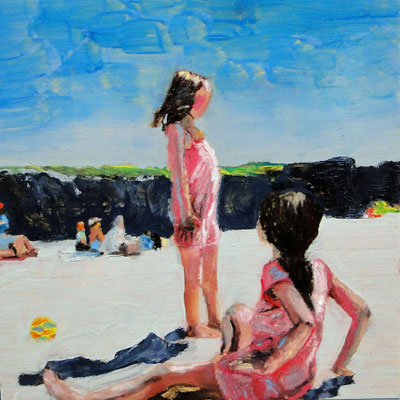 Huile sur bois, 20x20cm, 2016, collectionné