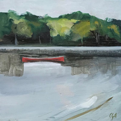 Huile sur contreplaqué, 15x15cm, 2019