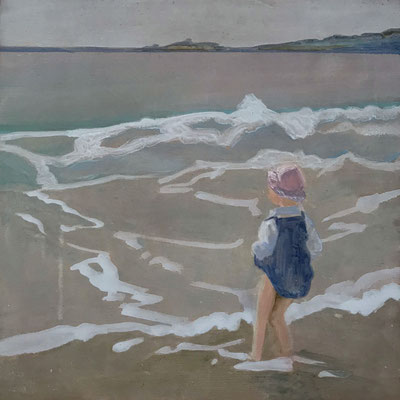 Huile sur contreplaqué, 20x20cm, 2019