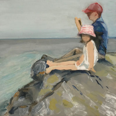 Huile sur contreplaqué, 2019, collectionné