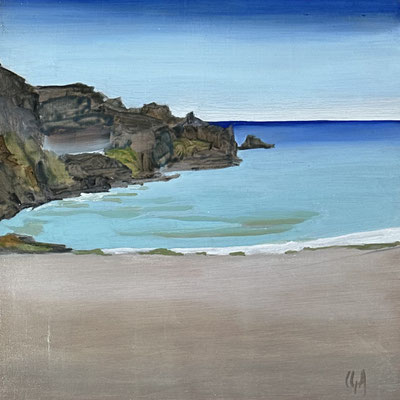 Huile sur contreplaqué, 20x20cm, 2019-25