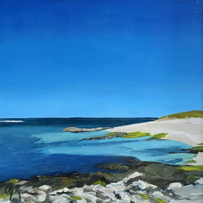 Huile sur contreplaqué, 20x20cm, 2023, collectionné