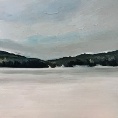 Huile sur contreplaqué, 20x20cm, 2019