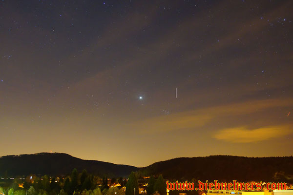 ISS über Rheinfelden